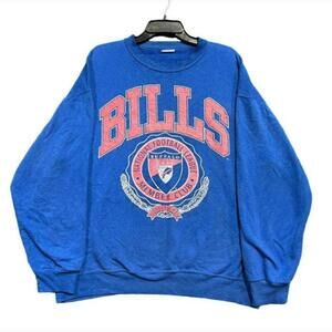 Buffalo Bills 1994 Sweatshirt Retro Tee Blue